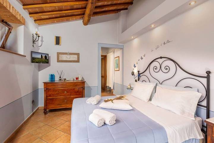 Chambre d’hôte pour 4 personnes, avec Jardin à Montepulciano - 4