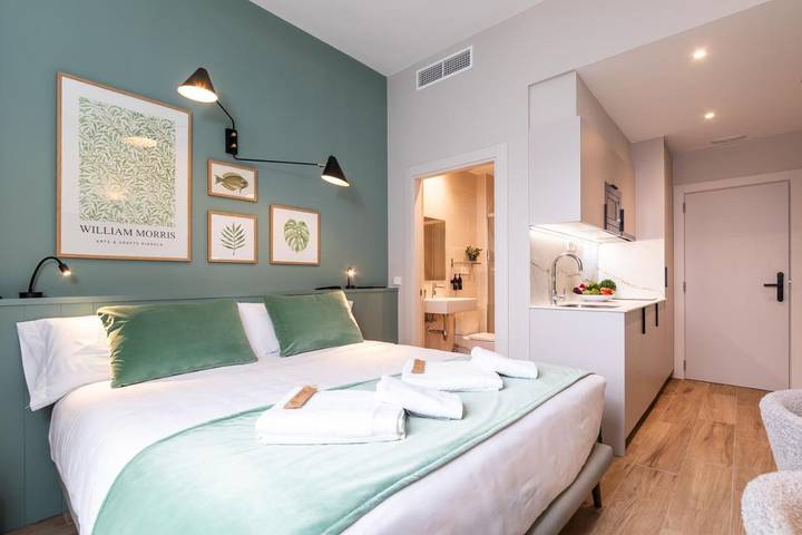 Apartahotel para 2 personas en Valencia