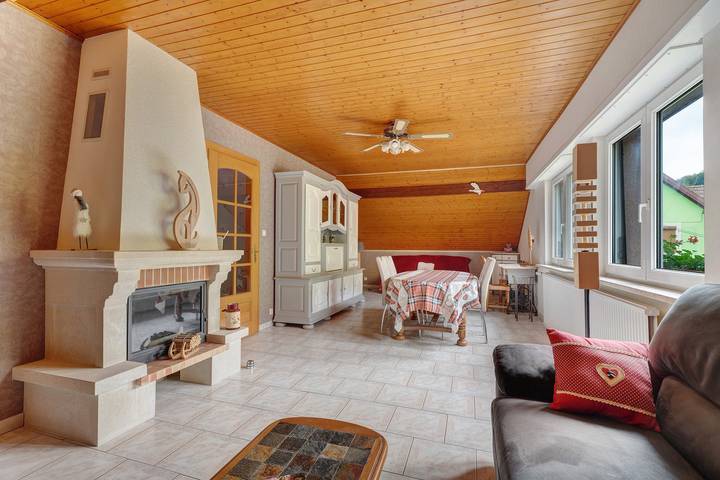 Appartement entier, Appartement « Gîte Les Collines » avec vue montagne, terrasse privée et Wi-Fi in Maisonsgoutte, Région de Sélestat-Erstein