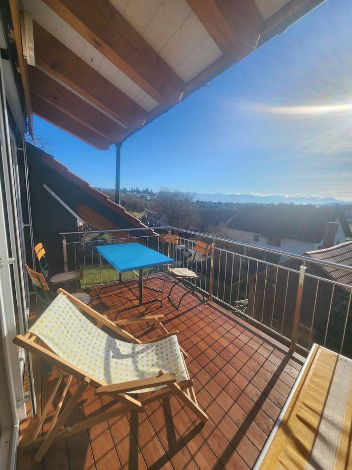 Ferienwohnung für 4 Personen, mit Seeblick und Garten in Bodolz - 2