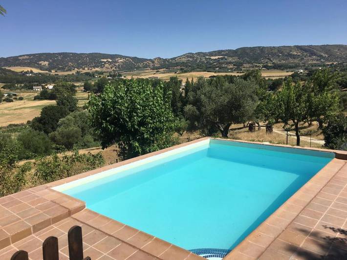 Casa rural para 6 personas, con piscina además de vistas y jardín en Ronda - 3