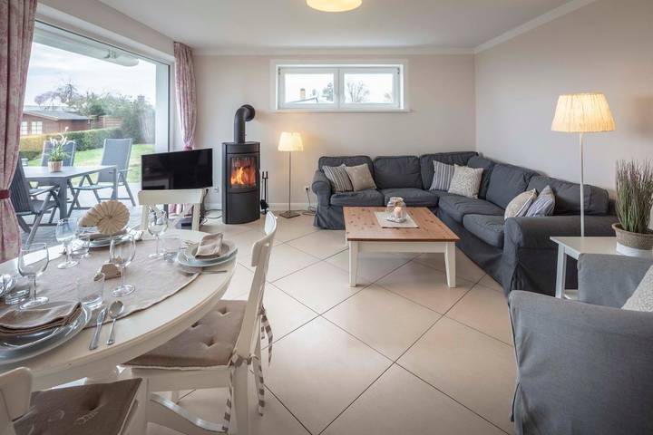 Ferienhaus für 4 Personen, mit Garten und Sauna sowie Ausblick, mit Haustier in Schashagen - 2