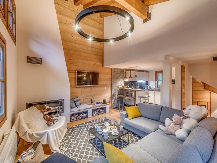 Chalet pour 12 personnes à Tignes