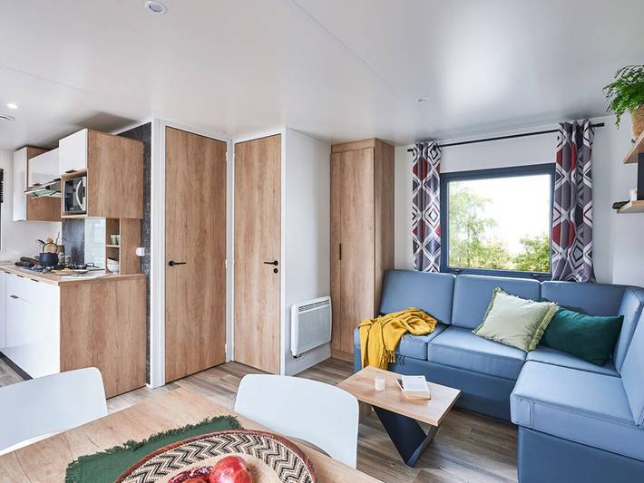 Camping pour 4 personnes, avec piscine et terrasse dans Eure-et-Loir