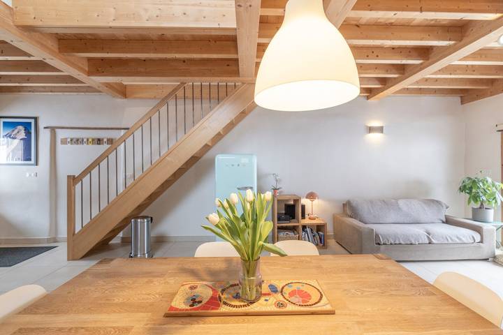 Hel lejlighed, Apartment 'Gîte Dans Ferme D'Alpage' with Mountain View, Private Garden and Wi-Fi in Nancy-sur-Cluses, Bonneville området