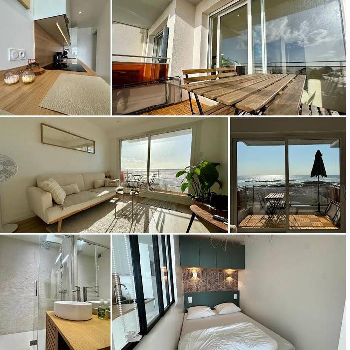 Gîte pour 4 personnes, avec vue et balcon dans Plage de La Paracou - 2