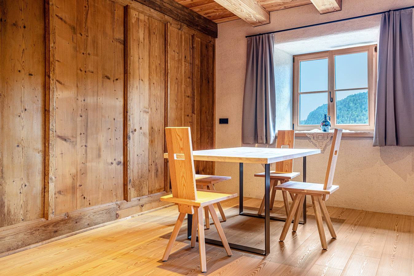 Ganze Wohnung, Ferienwohnung Egger an der Lahn - Nonna mit Bergblick, Terrasse und Wlan in Jenesien, Sarntaler Alpen