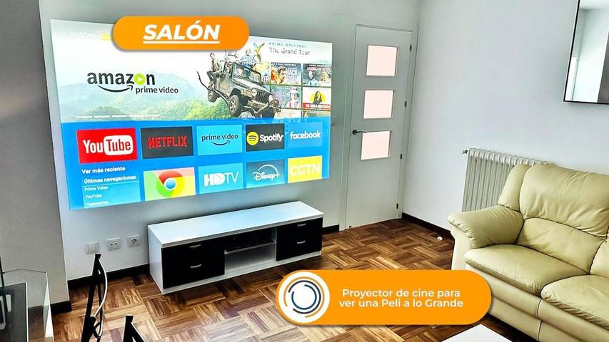 Gîte pour 11 personnes, avec vue et terrasse, animaux acceptés à Burgos