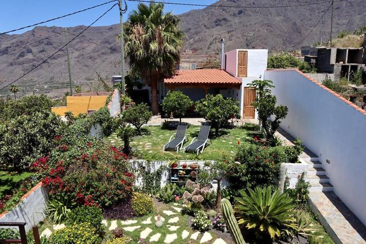 Ferienhaus für 4 Personen, mit Balkon und Terrasse sowie Garten und Ausblick in El Paso