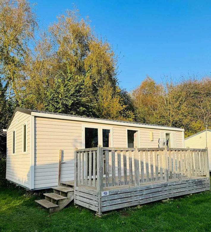 Casa rodante para 4 personas, con piscina para niños - 1