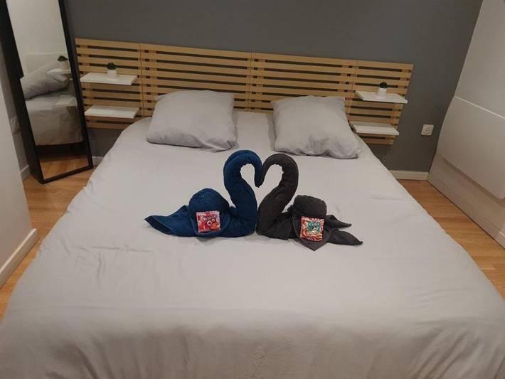 Gîte pour 2 personnes, avec terrasse ainsi que sauna et jacuzzi à Courrières - 4