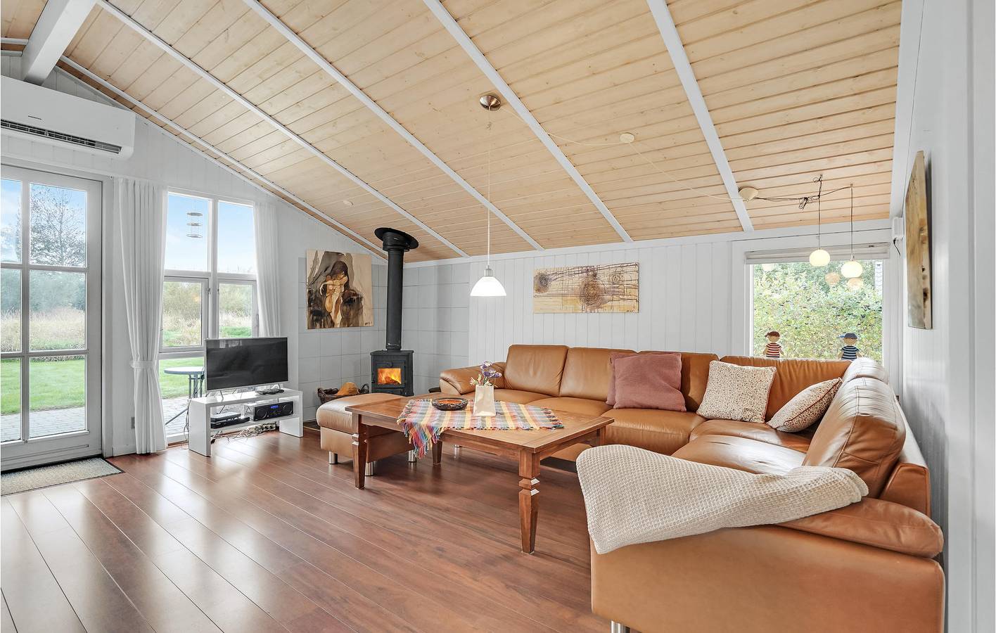 Holiday home for 5 people with terrace in Bork Havn, Ringkøbing fjord