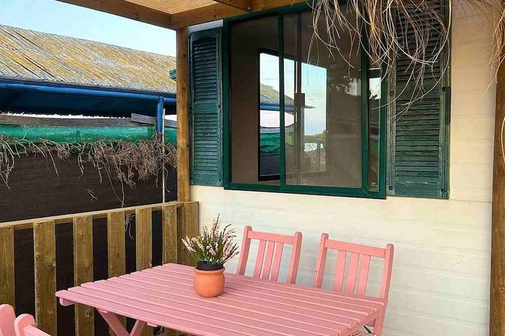 Casa rural para 4 personas, con jardín, Se admiten mascotas en El Palmar (Andalucía)