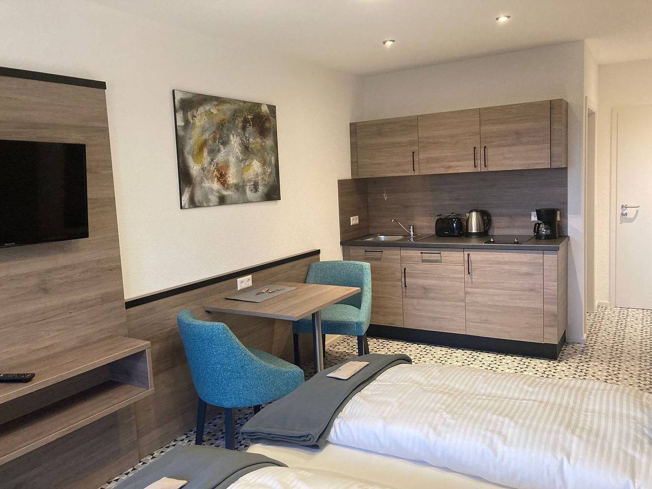 Ganze Wohnung, Ferienwohnung 'Doppelzimmer 3' mit gemeinsamer Terrasse, gemeinsamem Garten und Wi-Fi in Nerenstetten, Alb-Donau-Kreis
