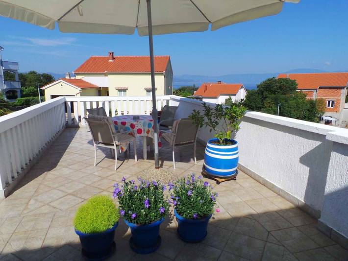 Ferienwohnung für 2 Personen, mit Garten in Njivice