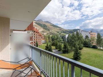 Gîte pour 4 personnes, avec balcon dans Les Deux Alpes
