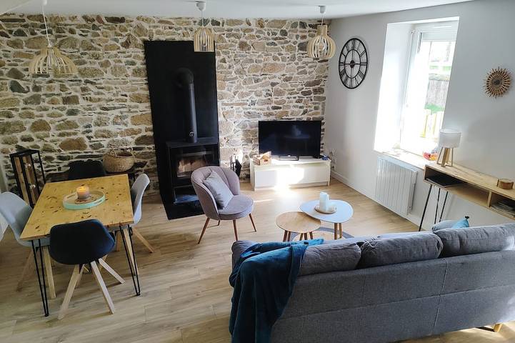 Location de vacances pour 4 personnes, avec jardin à Plouha