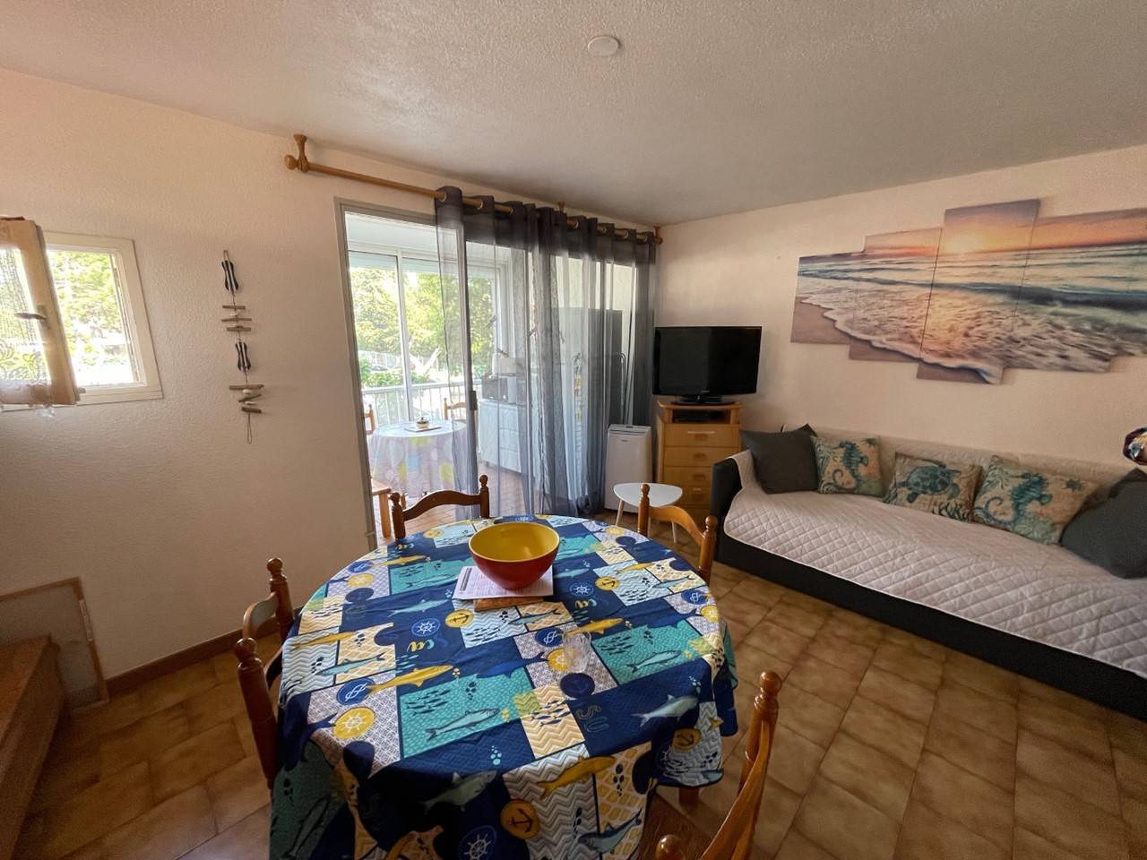 Entire apartment, Seaside 2-Room Apartment with Pool, Balcony, and Private Parking in La Côte Vermeille, Argelès-sur-Mer
