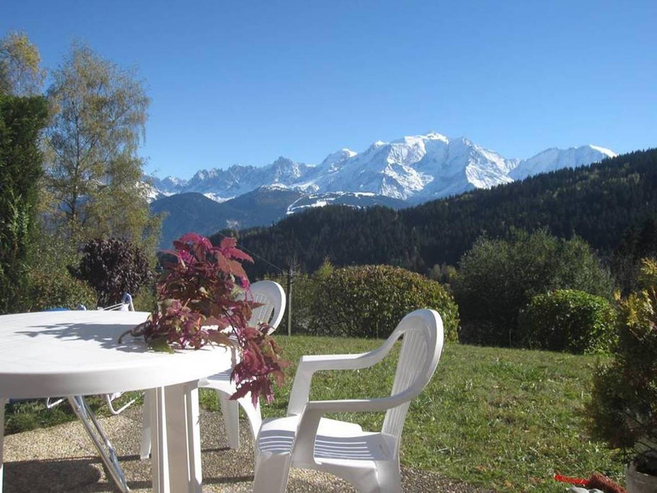 Studio entier, Charmant studio avec vue sur le Mont Blanc - 22 m² - Cordon in Cordon, Pays du Mont-Blanc