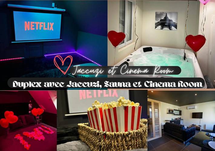 Appartement de vacances pour 2 personnes, avec jacuzzi ainsi que sauna et jardin