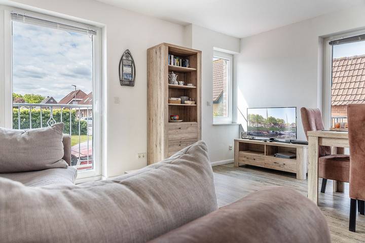 Ferienwohnung für 5 Personen, mit Balkon, mit Haustier in Carolinensiel - 2