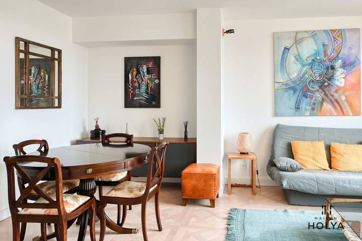 Gîte pour 4 personnes, avec balcon/terrasse, adapté aux familles dans Yvelines