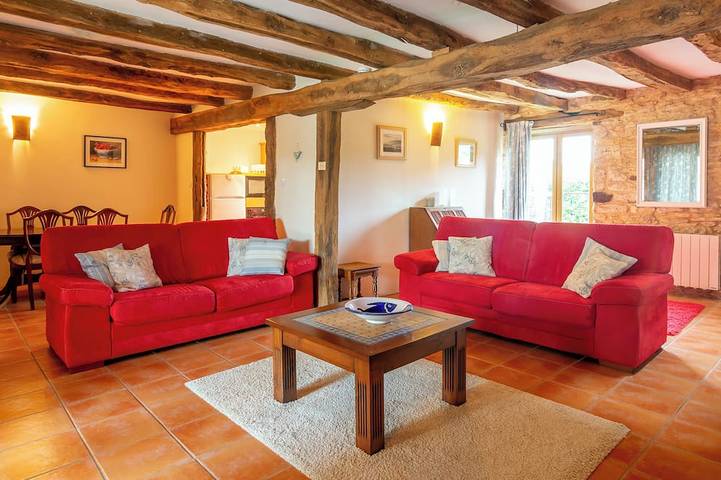 Maison de vacances pour 6 personnes, avec jardin