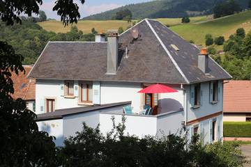 Gîte pour 4 personnes, avec terrasse à Orbey