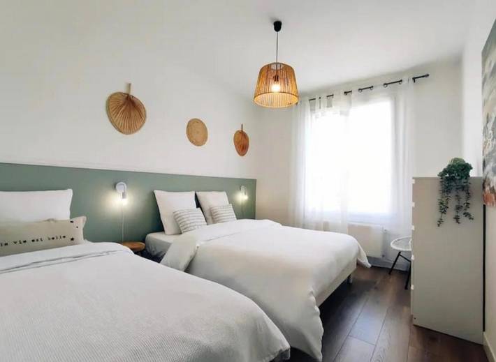 Location de vacances pour 6 personnes, avec jardin à Étrechet