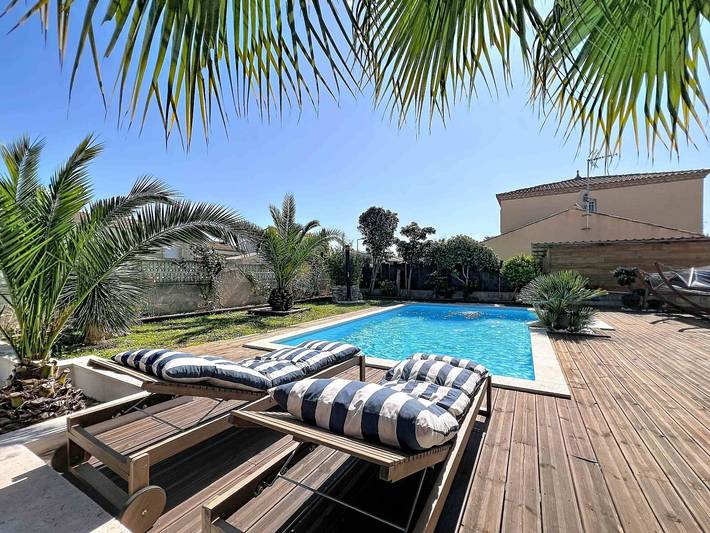 Gîte pour 6 personnes, avec jacuzzi ainsi que jardin et sauna à Vic-la-Gardiole - 3