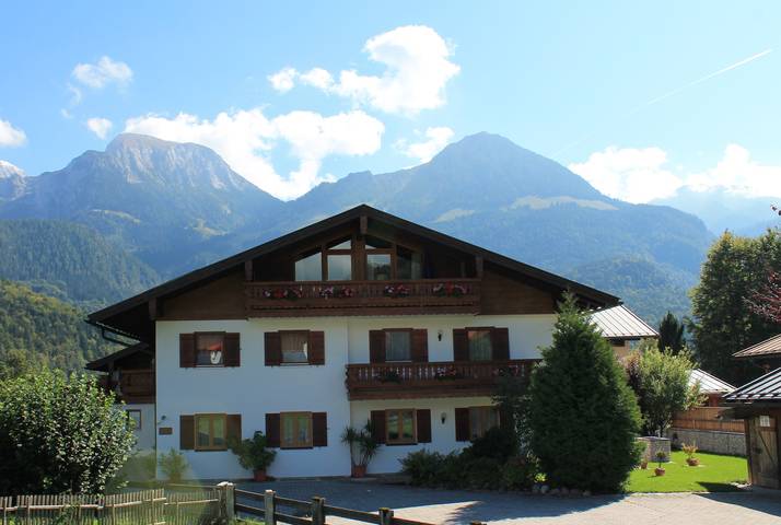 Hütte für 2 Personen, mit Balkon und Garten am Königssee