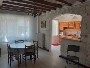 Gîte pour 4 personnes, avec terrasse à Saint-Georges-sur-Cher