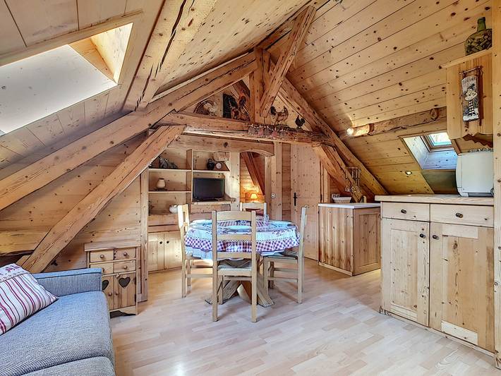 Gîte pour 4 personnes, avec Balcon dans Office De Tourisme De La Clusaz