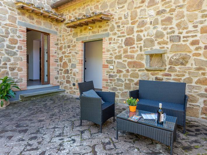 Ferienhaus für 3 Personen, mit Ausblick und Terrasse sowie Garten, mit Haustier in der Toskana - 2