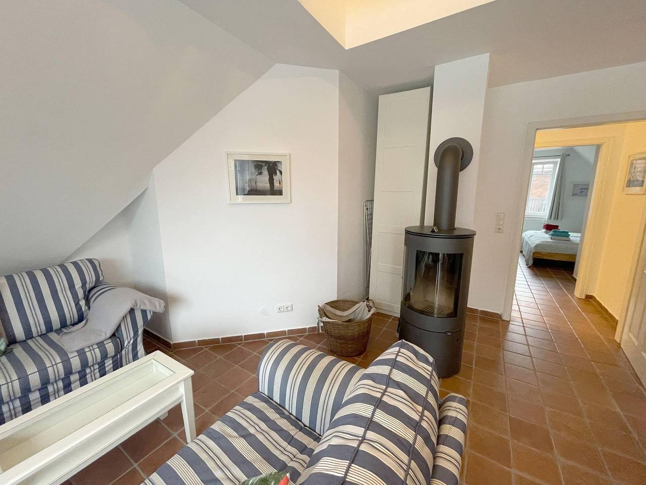 Ganze Ferienwohnung, Haus Badallee Whg. 02 Happiness Lodge in St. Peter-Ording, Eiderstedt