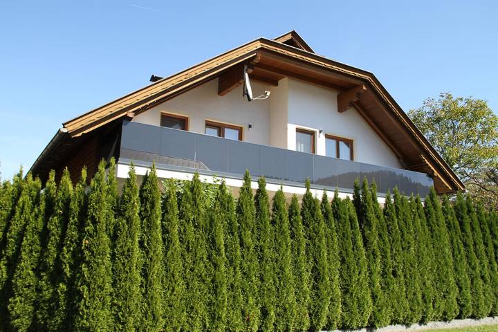 Ferienwohnung für 5 Personen, mit Balkon und Garten sowie Ausblick am Klopeiner See