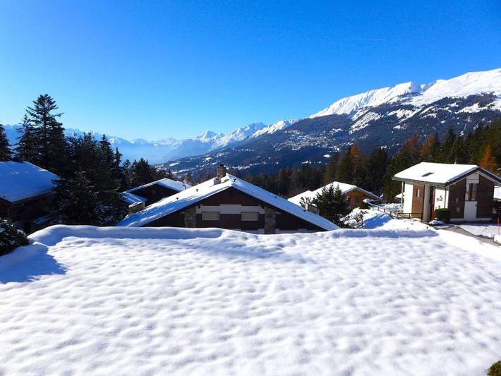 Gîte pour 5 personnes, avec balcon à Icogne