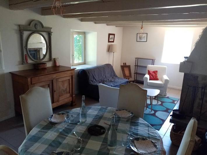 Maison de vacances pour 5 personnes, avec Terrasse ainsi que Jardin et Vue