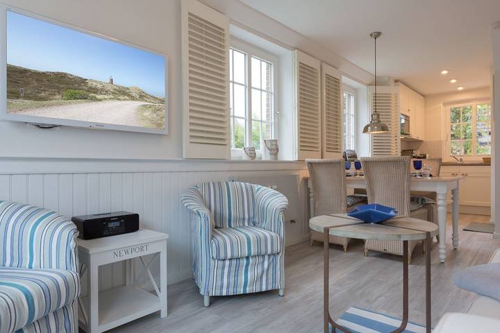Ganze Wohnung, Feinster Sylt-Luxus - Nantucket-Style. in Nordfriesische Inseln (Schleswig-Holstein) (Schleswig-Holstein), Wenningstedt