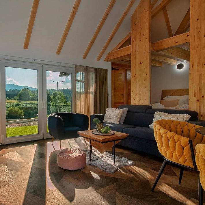 Vakantiewoning voor 4 personen, with whirlpool and sauna as well as zwembad and tuin aan de Plitvicemeren