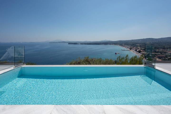 Villa mit pool für 6 Personen, mit Meerblick und Garten sowie Balkon auf Korfu - 2