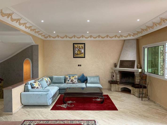 Location de vacances pour 10 personnes, avec jardin et vue, animaux acceptés dans Dar Bouazza - 4