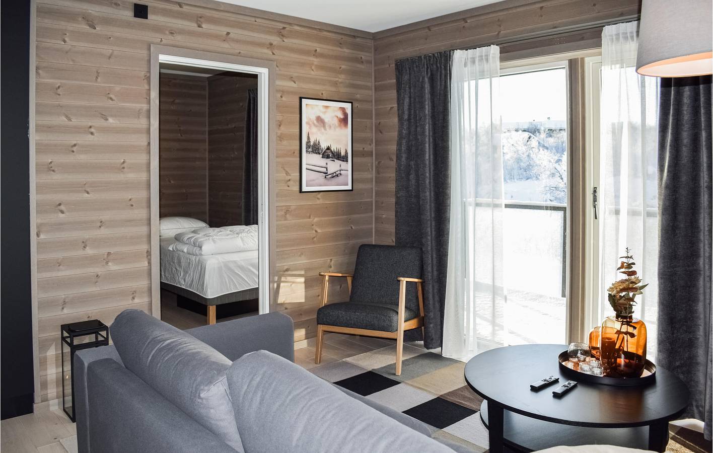 Ganze Ferienwohnung, Ferienwohnung für 6 Personen mit Terrasse in Geilo, Hol