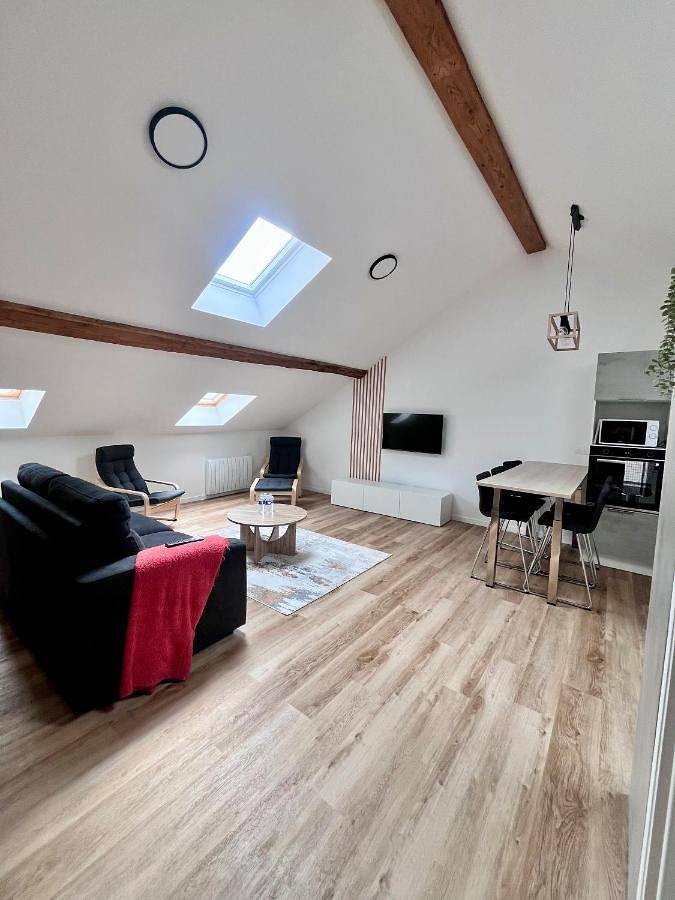 Appartement entier, One-Bedroom Apartment in Oyonnax, Nantua