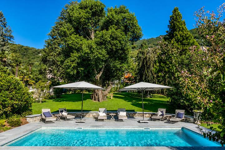 Ferienhaus für 10 Personen, mit Balkon und Terrasse sowie Garten und Pool in Cannero Riviera - 4