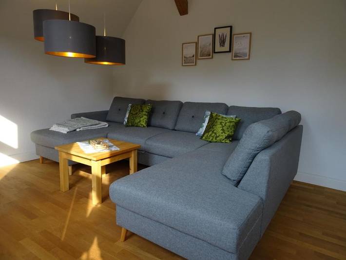 Ferienwohnung für 2 Personen, mit Terrasse und Garten sowie Ausblick in Langstedt