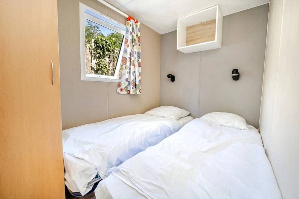 Zecamping 3* piscine chauffée dog friendly mobil-home 24m2 4 pers in Huelgoat, Châteaulin und Umgebung
