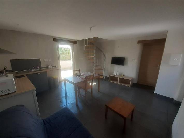 Gîte pour 4 personnes, avec Terrasse ainsi que Jardin et Vue dans Breteil