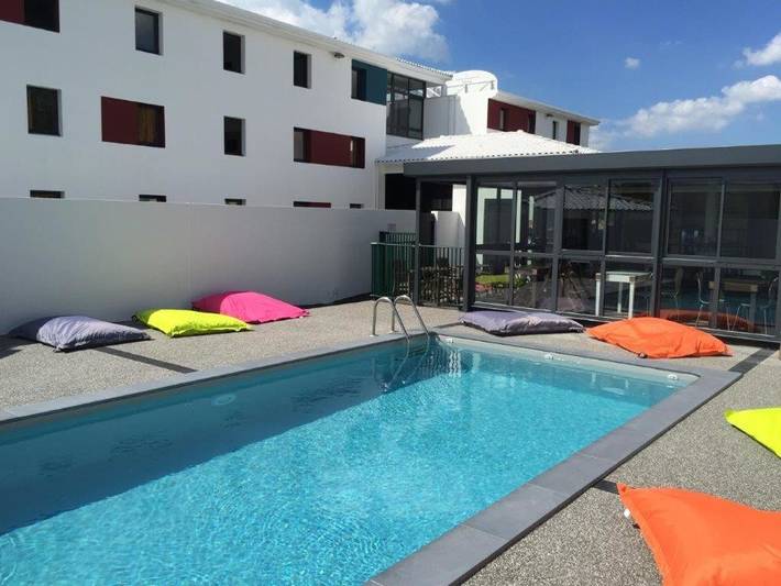 Appart’hôtel pour 5 personnes, avec Terrasse ainsi que Piscine et Vue à Aytré
