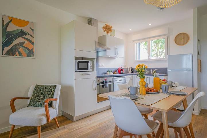 Location de vacances pour 4 personnes, avec Balcon dans Golf de La Domangère